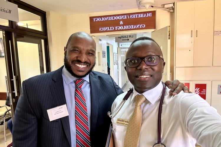 Dr Andrew (UON) & Dr Eric (AKUH)