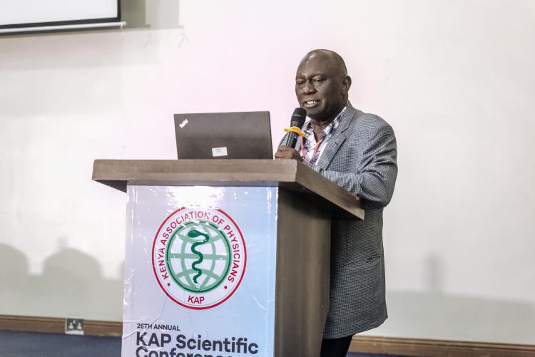 Prof Ogutu at KAP 2023