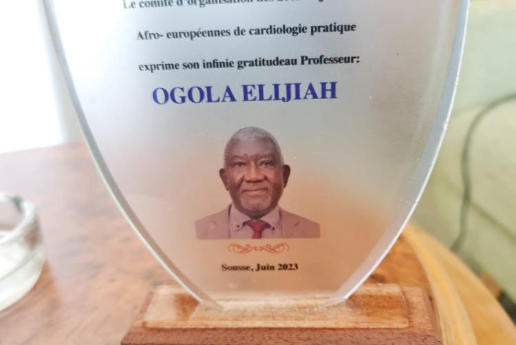 Prof Ogola Award 